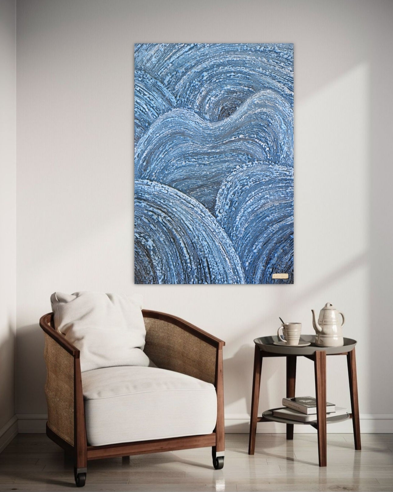 Tricot des montagnes - 36x24