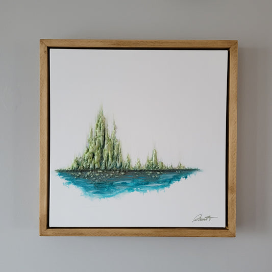 La fleur des eaux... -  18x18