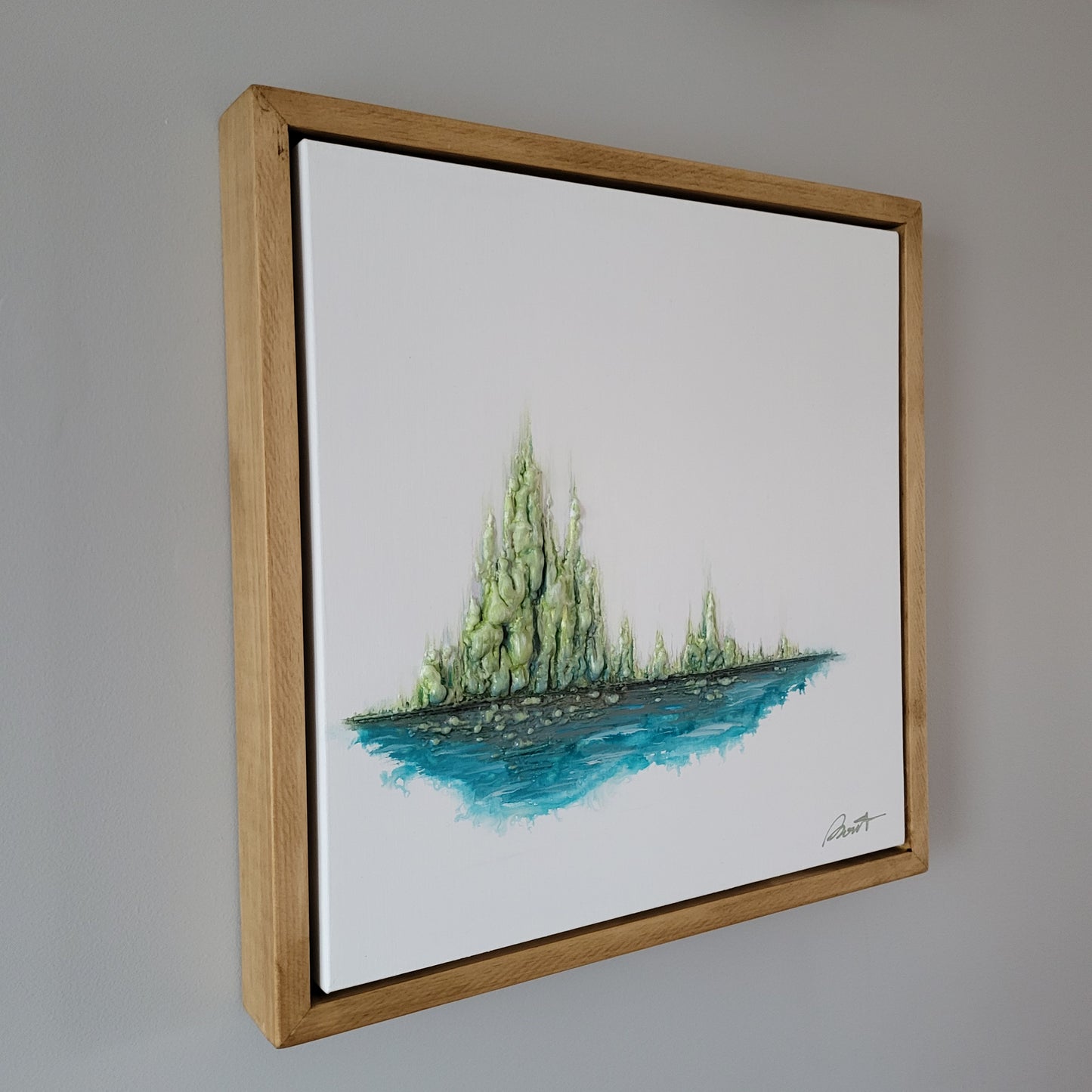 La fleur des eaux... -  18x18