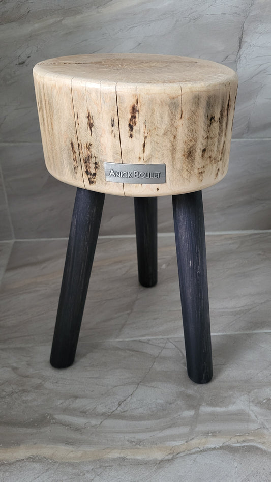 Table with steel legs